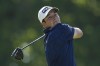 Viktor Hovland, of Norway, tees off on the 18th hole during the final round of the Memorial golf tournament, Sunday, June 4, 2023, in Dublin, Ohio. (AP Photo/Darron Cummings)