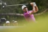 Canadian Nick Taylor tees off on the 12th hole during the third round of the Canadian Open in Toronto on Saturday, June 10, 2023. THE CANADIAN PRESS/Andrew Lahodynskyj