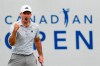 Nick Taylor, of Canada, reacts after sinking his putt on the 18th hole during final round golf action at the Canadian Open championship in Toronto on Sunday, June 11, 2023. THE CANADIAN PRESS/Andrew Lahodynskyj