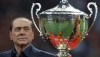 FILE - Italian Premier Silvio Berlusconi attends the presentation of the 'Berlusconi trophy' after a soccer match between AC Milan and Juventus at the San Siro stadium in Milan, Italy, Aug. 21, 2011. From his grand entrance by helicopter after buying AC Milan to empowering Monza up to Serie A for the first time in its history, Silvio Berlusconi dominated Italian soccer for decades just like he commanded the show in Italian politics. Berlusconi, a former three-time Italian premier, died Monday, according to his television network. He was 86. (AP Photo/Luca Bruno, File)