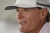 Berry Henson fields questions at the U.S. Open golf tournament at Los Angeles Country Club, Monday, June 12, 2023, in Los Angeles. (AP Photo/Marcio Jose Sanchez)
