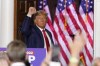 Former President Donald Trump gestures after speaking at Trump National Golf Club in Bedminster, N.J., Tuesday, June 13, 2023, after pleading not guilty in a Miami courtroom earlier in the day to dozens of felony counts that he hoarded classified documents and refused government demands to give them back. (AP Photo/Andrew Harnik)