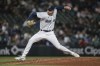 Seattle Mariners reliever Tayler Saucedo delivers a pitch during the ninth inning of the team's baseball game against the Miami Marlins, Tuesday, June 13, 2023, in Seattle. (AP Photo/Stephen Brashear)