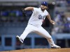 Los Angeles Dodgers starting pitcher Clayton Kershaw throws to a Chicago White Sox batter during the first inning of a baseball game in Los Angeles, Wednesday, June 14, 2023. (AP Photo/Alex Gallardo)