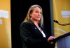 Kimberly Murray speaks after being appointed as Independent Special Interlocutor for Missing Children and Unmarked Graves and Burial Sites associated with Indian Residential Schools, at a news conference in Ottawa, on Wednesday, June 8, 2022. Murray says 