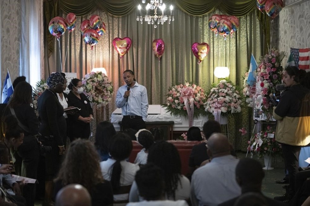 Balloons, tears and hugs as family of girl who died in Border Patrol