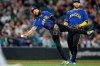 Seattle Mariners shortstop J.P. Crawford throws to first on a single by Chicago White Sox's Tim Anderson during the fourth inning of a baseball game, Friday, June 16, 2023, in Seattle. (AP Photo/John Froschauer)
