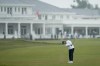 Tommy Fleetwood hits from the fairway on the first hole during the first round of the U.S. Open golf tournament at Los Angeles Country Club on Thursday, June 15, 2023, in Los Angeles. (AP Photo/Matt York)
