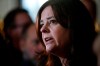 Manitoba Premier Heather Stefanson speaks to media at the convention centre in Winnipeg, Thursday, Dec. 8, 2022. Stefanson will speak with reporters today about last week's bus crash that killed 15 people and left 10 others seriously injured. THE CANADIAN PRESS/John Woods