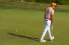 Rickie Fowler reacts after missing a putt on the 11th hole during the final round of the U.S. Open golf tournament at Los Angeles Country Club on Sunday, June 18, 2023, in Los Angeles. (AP Photo/Matt York)