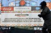 A message about the Juneteenth holiday is displayed on the videoboard during a baseball game between the San Francisco Giants and the San Diego Padres in San Francisco, Monday, June 19, 2023. (AP Photo/Jeff Chiu)