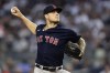 Boston Red Sox pitcher Tanner Houck throws against the New York Yankees during the third inning of a baseball game Saturday, June 10, 2023, in New York. (AP Photo/Adam Hunger)