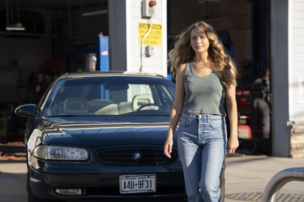 This image released by Sony Pictures shows Jennifer Lawrence in a scene from