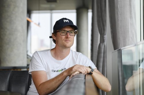 Collision CEO Paddy Cosgrave poses for a photograph in Toronto, Wednesday, June 21, 2023. Cosgrave says his Collision tech conference is still considering where to host its 2025 event, after extending its stay in Toronto to 2024.THE CANADIAN PRESS/Christopher Katsarov