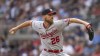Washington Nationals relief pitcher Chad Kuhl throws in the sixth inning of a baseball game against the Atlanta Braves, Saturday, June 10, 2023, in Atlanta. (AP Photo/Hakim Wright Sr.)