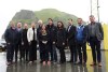 Prime Minister Justin Trudeau joins fellow Nordic leaders to take part in a photo in Vestmannaeyjar, Iceland, Sunday, June 25, 2023.&nbsp;Sweden's bid to join the NATO military alliance will be discussed today at a meeting of Nordic leaders in Iceland with Trudeau in attendance. THE CANADIAN PRESS/Sean Kilpatrick