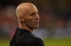 Toronto FC head coach Bob Bradley stands on the touch line during MLS action against DC United in Toronto on May 27, 2023. THE CANADIAN PRESS/Chris Young