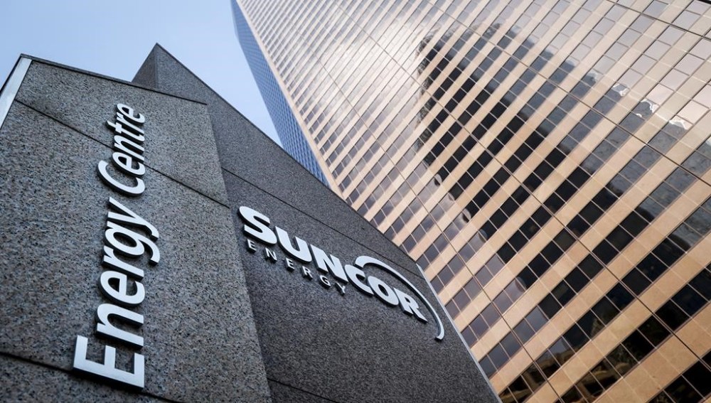 The Suncor Energy Centre picture in downtown Calgary, Alta., Friday, Sept. 16, 2022. The company has confirmed it has been the victim of a cyberattack. The Calgary-based energy giant said in a news release late Sunday that it has