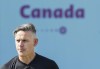 Canada head coach John Herdman watches his team during practice at the World Cup in Doha, Qatar on Monday, November 28, 2022. Herdman says Canada Soccer needs to find solutions to its financial troubles, and with a World Cup coming in three years it has to happen quickly. THE CANADIAN PRESS/Nathan Denette
