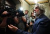 Heritage Minister Pablo Rodriguez speaks to media as he leaves a caucus meeting on Parliament Hill, in Ottawa, Wednesday, June 14, 2023. Rodriguez says he's hopeful that the Liberal government can find a positive outcome with Google and Meta. THE CANADIAN PRESS/Sean Kilpatrick