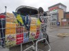 A customer loads her groceries at a Metro store in Ste-Therese, Que., north of Montreal, Monday, April 15, 2019. Canada's competition watchdog is calling for changes to a common real estate practice used by grocers to limit competition. THE CANADIAN PRESS/Ryan Remiorz