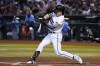 Arizona Diamondbacks' Corbin Carroll connects for a three-run home run against the Tampa Bay Rays during the first inning of a baseball game Tuesday, June 27, 2023, in Phoenix. (AP Photo/Ross D. Franklin)
