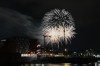Fireworks explode over the Ottawa River as seen from Gatineau, Que., during Canada Day celebrations on Friday, July 1, 2022. Fireworks displays on July 1 are facing a rethink over what sort of message they send to First Nations communities. The annual tradition is also under pressure on other fronts, as the few minutes of awe they inspire are weighed against their cost, the terror they cause some animals, traffic and overcrowding woes. THE CANADIAN PRESS/Spencer Colby