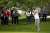 Canadian Myles Creighton makes a shot from the rough on the sixteenth hole during the second round of the Canadian Open in Toronto on Friday, June 9, 2023.&nbsp;Creighton is poised to take the next step of his career. THE CANADIAN PRESS/Andrew Lahodynskyj