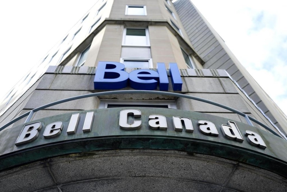 Bell Canada signage is pictured in Ottawa on Wednesday Sept. 7, 2022. THE CANADIAN PRESS/Sean Kilpatrick