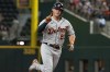 Detroit Tigers' Spencer Torkelson jogs around the bases after hitting a solo home run in the top of the fifth inning of a baseball game against the Texas Rangers in Arlington, Texas, Thursday, June 29, 2023. (AP Photo/Emil T. Lippe)