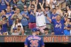 Fans cheer for New York Mets starting pitcher Justin Verlander (35) after he retired the San Francisco Giants during the seventh inning of a baseball game, Saturday, July 1, 2023, in New York. (AP Photo/John Minchillo)