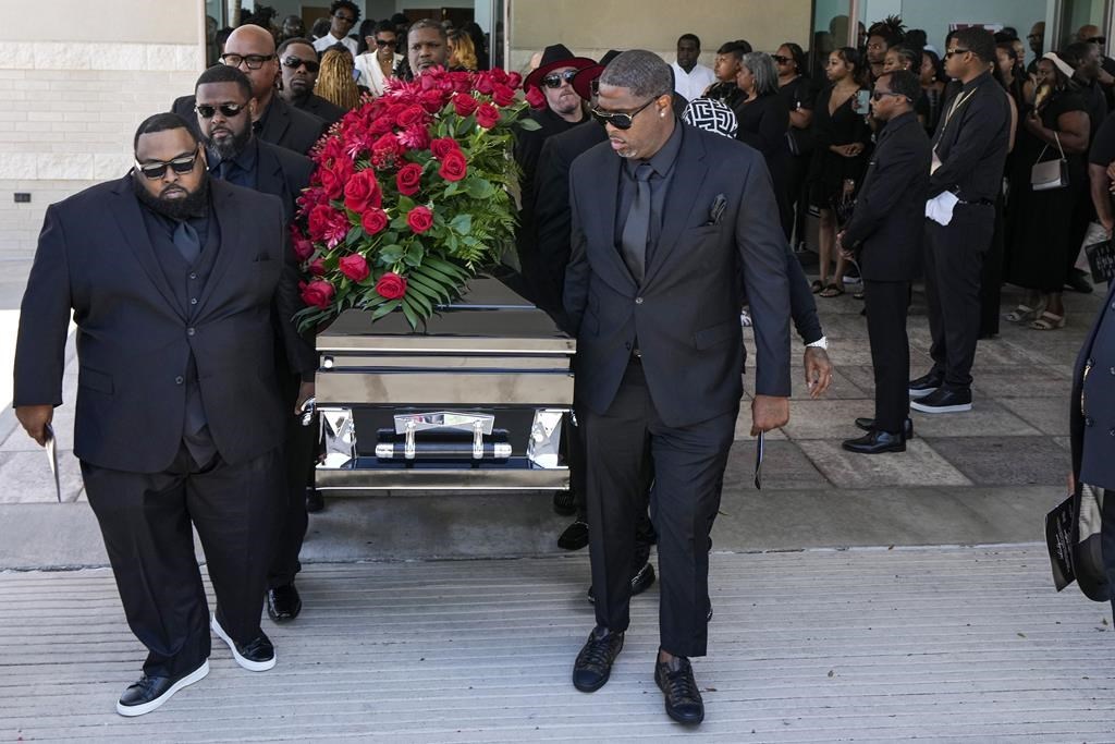Huddy Rapper Funeral Friends and family gather for the funeral of Houston rapper Big Pokey ...