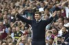 FILE - Former Aston Villa's head coach Steven Gerrard reacts during the English Premier League soccer match between Aston Villa and Manchester City at Villa Park in Birmingham, England, on Sept. 3, 2022. Saudi Arabia has landed another soccer icon after Liverpool great Steven Gerrard was hired as manager of Al Ettifaq on Monday, July 3, 2023. The former England captain is the latest star name to be lured to the oil-rich kingdom as it embarks on an ever-expanding recruitment drive. (AP Photo/Rui Vieira)