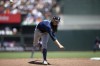 Seattle Mariners starting pitcher Logan Gilbert watches a throw to a San Francisco Giants batter during the first inning of a baseball game Tuesday, July 4, 2023, in San Francisco. (AP Photo/D. Ross Cameron)
