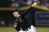 Arizona Diamondbacks starting pitcher Tommy Henry throws against the New York Mets during the first inning of a baseball game Wednesday, July 5, 2023, in Phoenix. (AP Photo/Ross D. Franklin)