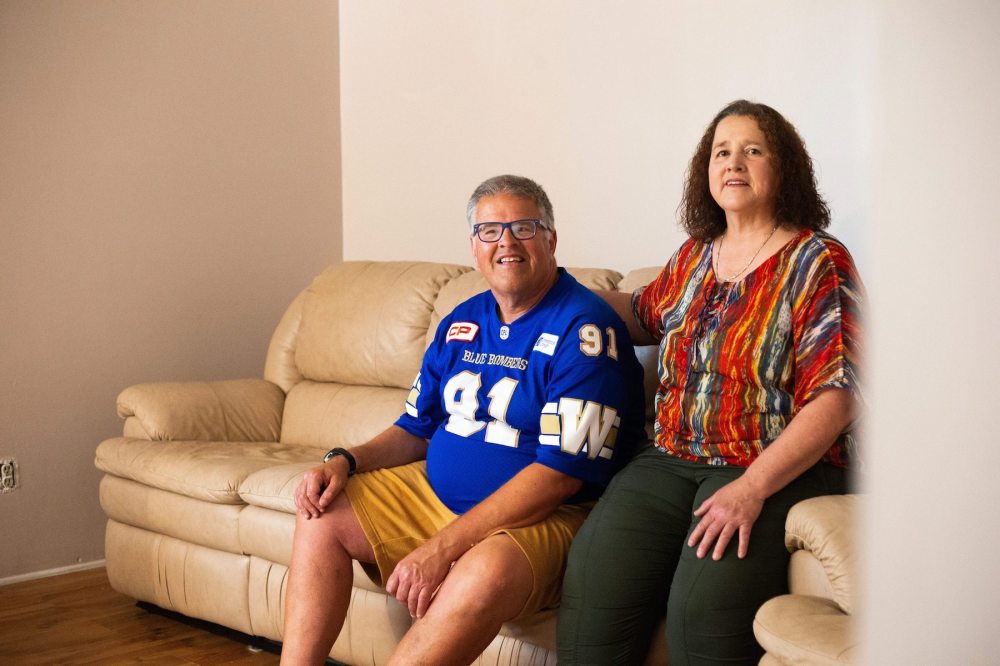 MIKAELA MACKENZIE / WINNIPEG FREE PRESS
Gabriel's sister Claudette Langlois, 56, has been worrying about her brother’s future.