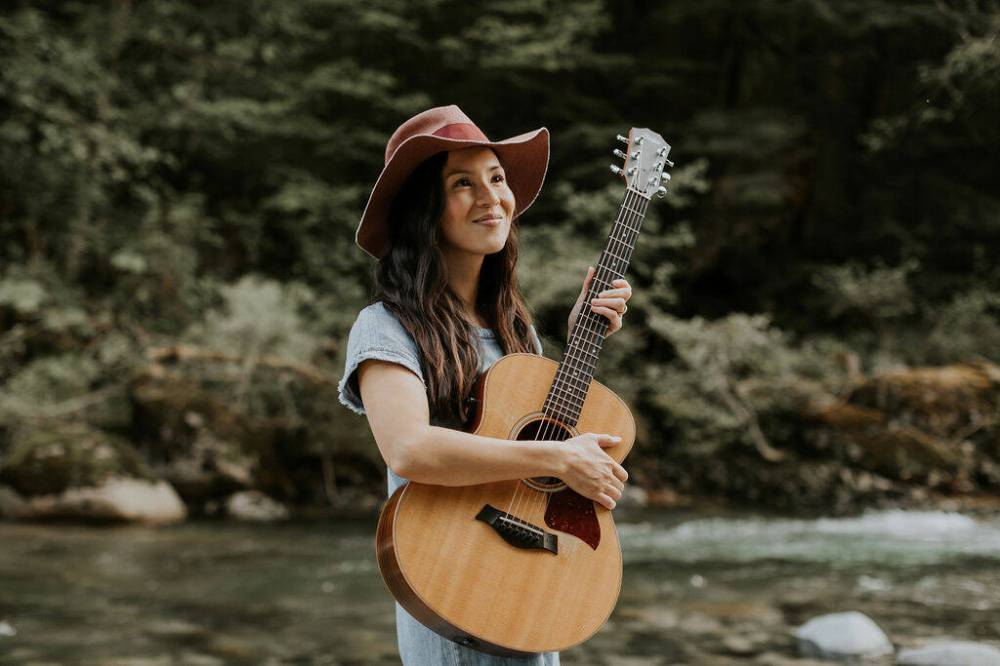 Supplied
West Coast indie folk artist Ginalina plays under the Chickadee Big Top this weekend.