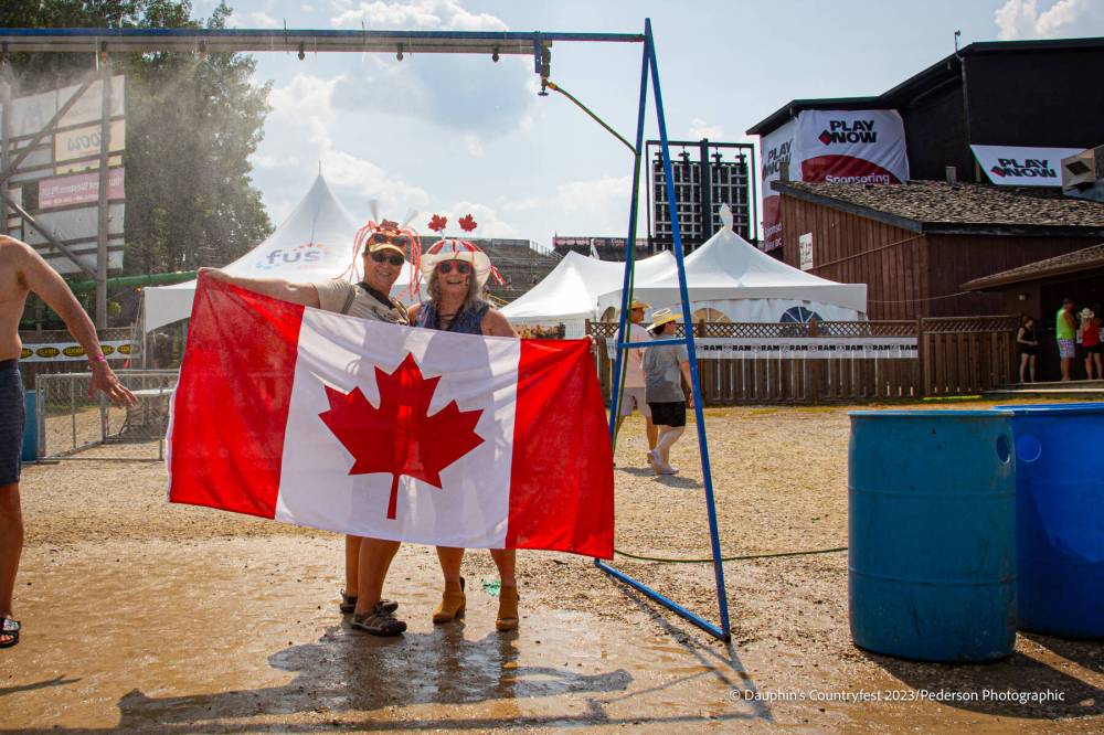 DAUPHIN’S COUNTRYFEST
Celebrating Canada Day at the Countryfest site on July 1.