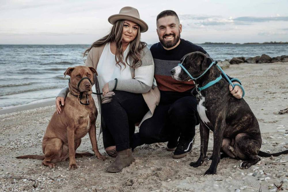 SUPPLIED
Lisa Vander Kraake, pictured with fiancé Jason Tataryn, is trying to plan her wedding cost effectively, but says she’s still spending more than she ever imagined she would.
