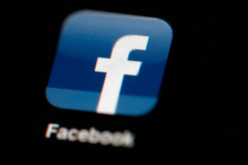 (AP Photo/Matt Rourke, File)
                                The Facebook logo on an iPad.