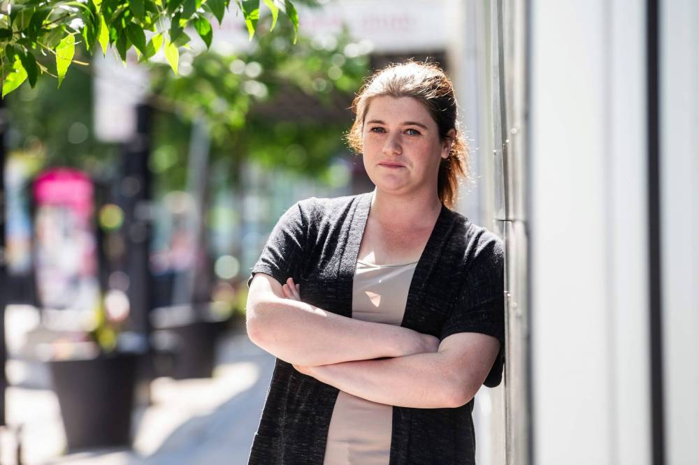 MIKAELA MACKENZIE / WINNIPEG FREE PRESS
‘Women have the same rights to the street as men do and we shouldn’t have to be afraid of that,‘ says Cara Ginter, president of the course sponsor, It Shouldn’t Be Risky (ISBR).