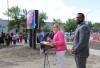 RUTH BONNEVILLE / WINNIPEG FREE PRESS
                                Families Minister Rochelle Squires, along with Sport Minister Obby Khan announced the government funding for a subsidized housing and queer-inclusive community space on Monday.