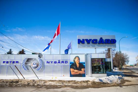 The former Nygard store on Notre Dame Avenue in Winnipeg. (Mikaela MacKenzie / Winnipeg Free Press files)