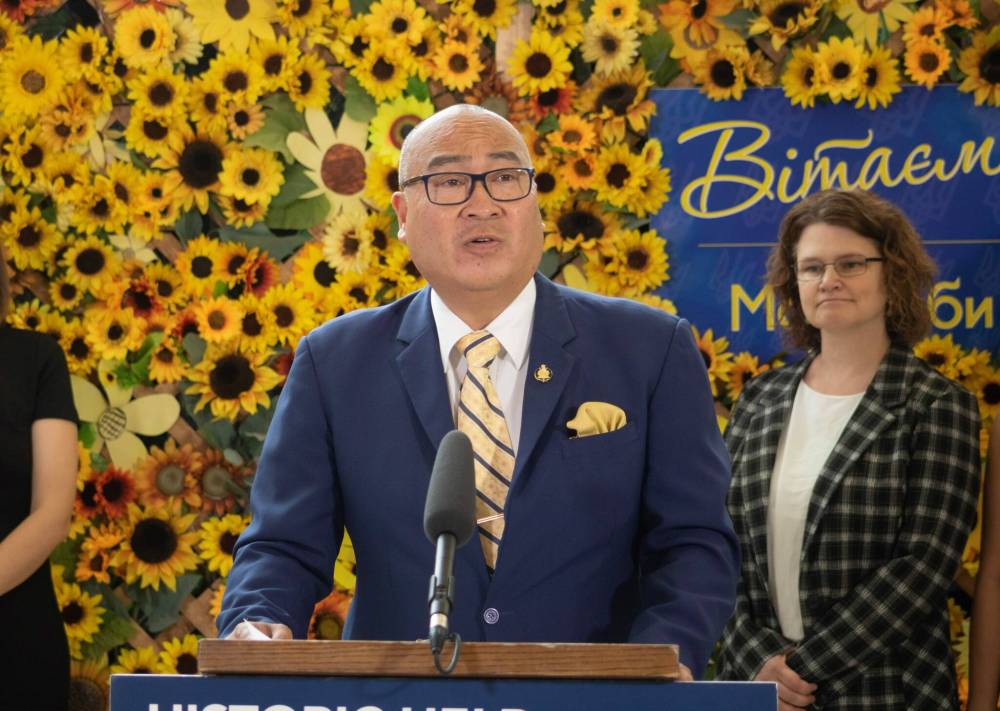 Mike Thiessen / Winnipeg Free Press
Immigration Minister Jon Reyes said the province has already taken action on some of those 70 recommendations.