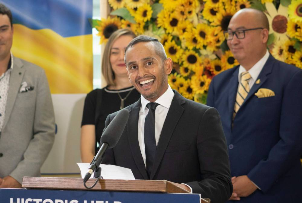 Mike Thiessen / Winnipeg Free Press
Enver Naidoo, vice-chair of the council, is the only other holdover from the Immigration Advisory Council. He is the Brandon-based CEO of Westman Immigrant Services.