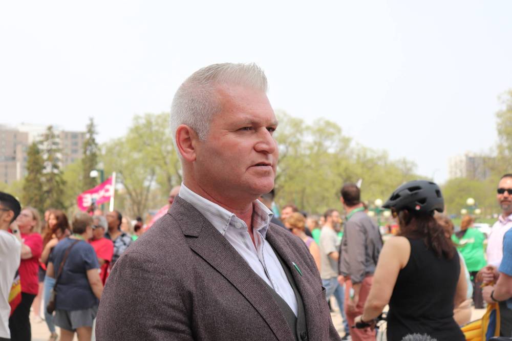 TYLER SEARLE / WINNIPEG FREE PRESS FILES
Jason Linklater, president the of Manitoba Association of Health Care Professionals, says he’s hopeful the new agreements bring relief to specialized allied health professionals.
