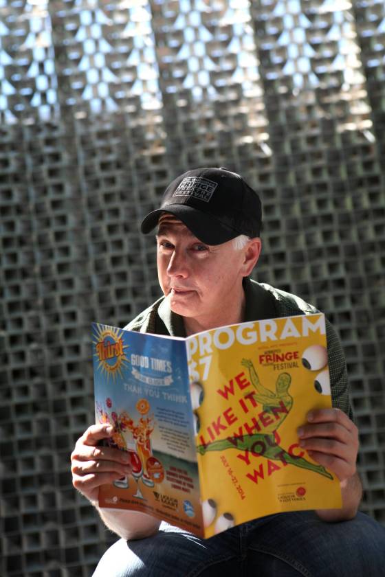 Fringe festival executive producer Chuck McEwen says this year's festival is back up to 80 per cent of pre-pandemic levels. (Ruth Bonneville / Winnipeg Free Press files)
