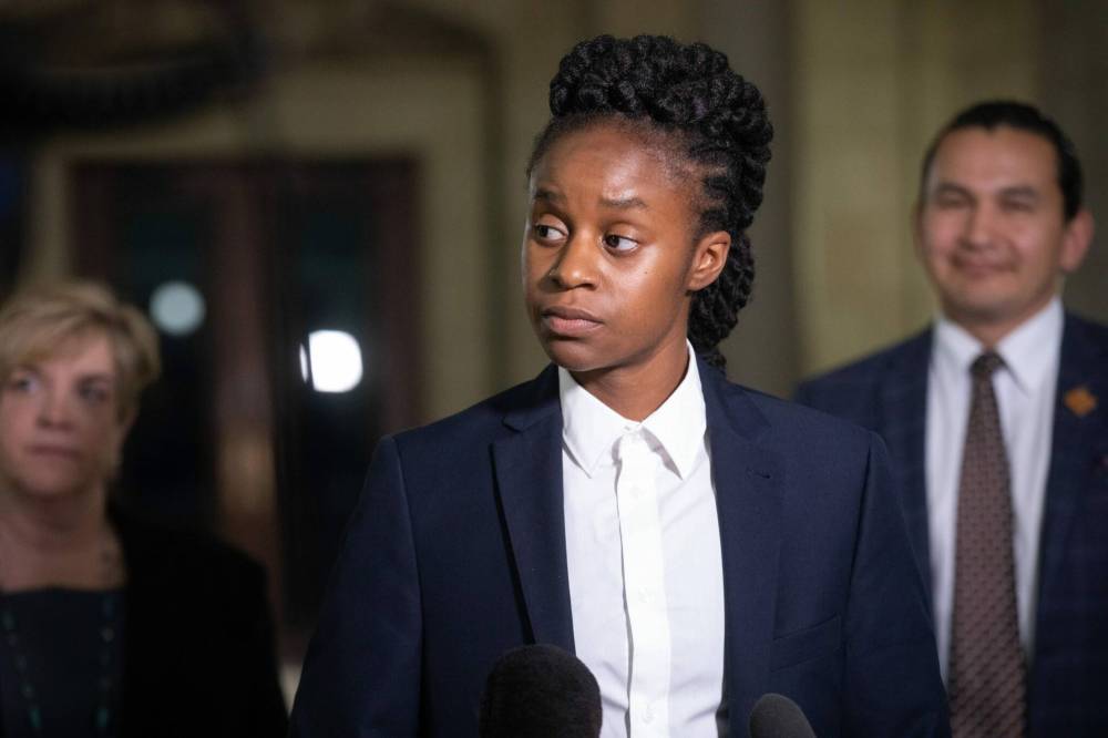 JESSICA LEE / WINNIPEG FREE PRESS FILES
NDP health critic Uzoma Asagwara said the decision to award Keewatin Air the contract is concerning, alleging patients have been put at risk and the quality of care has been diminished through the privatization of air ambulance services.