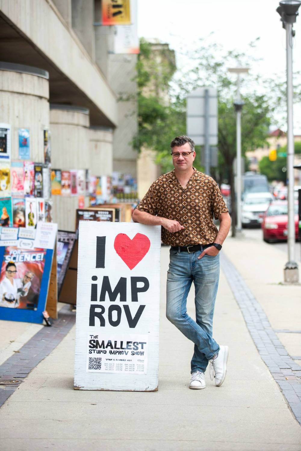 Sim is a Fringe veteran and this year is doing his first solo Fringe show.