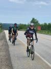 SUPPLIED
                                Mark Moore (front) and other cyclists are taking part in the Cycle of Hope, an annual fundraiser for Habitat for Humanity Manitoba.
